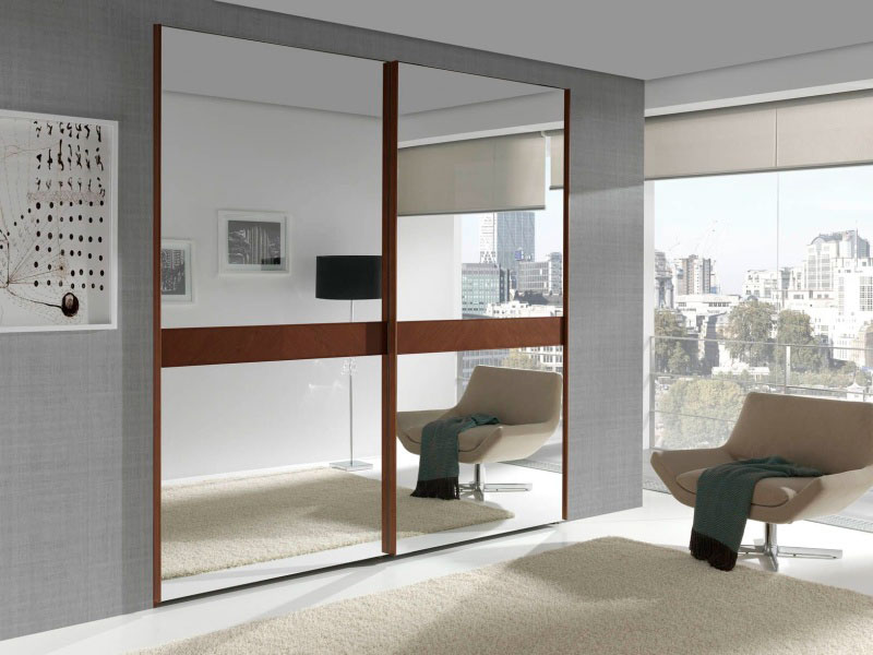 armarios para dormitorios pequeños Los muebles empotrados son una solución perfecta para aumentar el espacio de la habitación