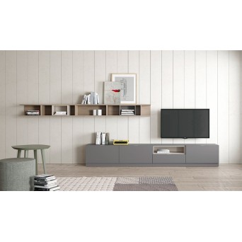 Salón Oslo 2, de Costera Mobles, fabricado en chapa de madera natural 2