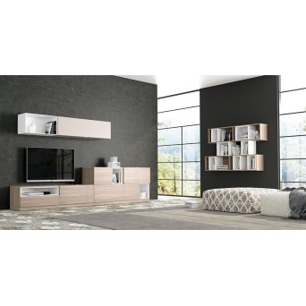 Salón Oslo 14, de Costera Mobles, fabricado en chapa de madera natural 2