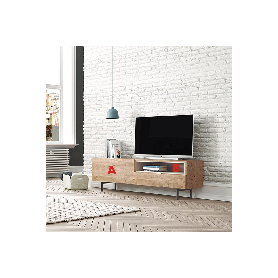Mueble de TV Oslo | Costera Mobles  en Muebles Lara