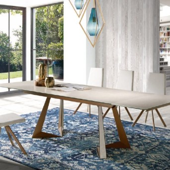 Mesa de comedor extensible Infinity