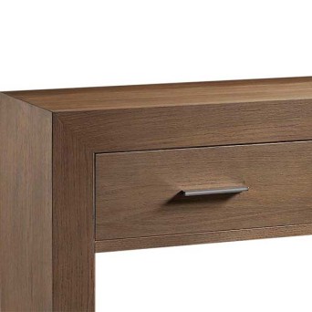 Consola 130 Suspirarte de Casanova Gandia, en chapa de madera natural de roble 2