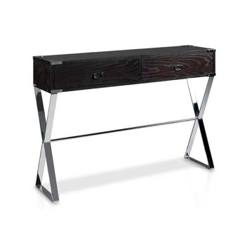 Consola 120 Suspirate, de Casanova Ganida, en chapa de madera natural de fresno