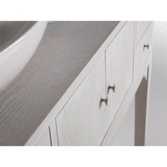 Consola 56 de Casanova Gandia, en chapa de madera natural de fresno 2