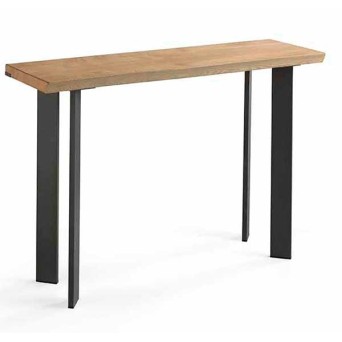 Consola Italia, de Casanova Gandia, fabricada en madera maciza