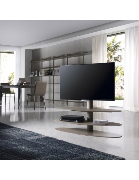 Mesa de TV con balda Dream disponible a lacar en tonos mate y brillo