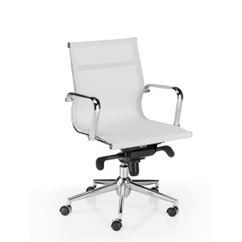 comprar online silla de oficina Berlín respaldo bajo Euromof en Muebles Lara