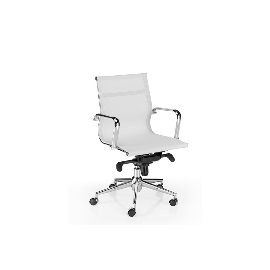 comprar online silla de oficina Berlín respaldo bajo Euromof en Muebles Lara