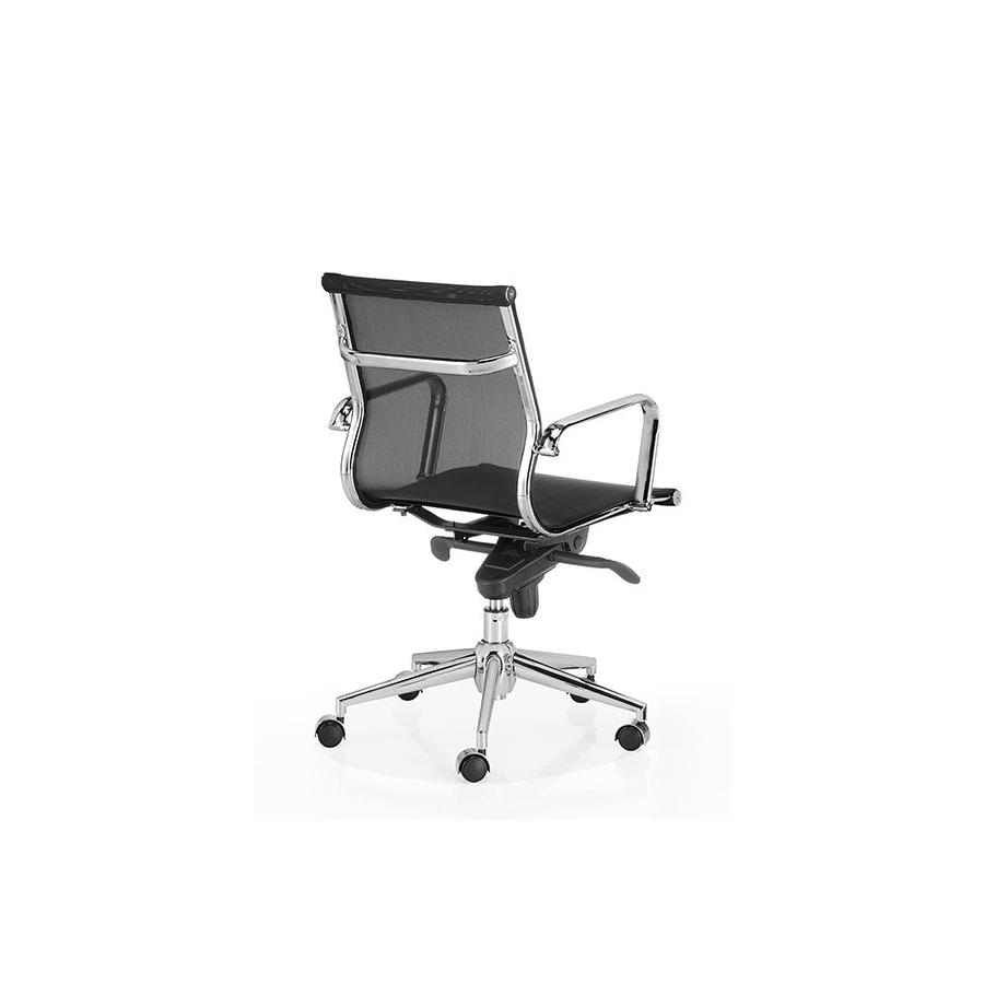 comprar online silla de despacho Berlín respaldo bajo Euromof en Muebles Lara