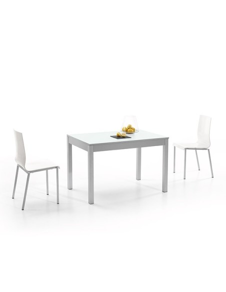 Mesa extensible de cristal Indi