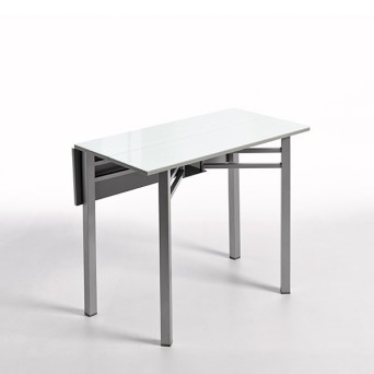Mesa extensible de cristal Pol 2