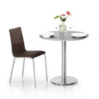 Comprar online mesa redonda laminada Zama