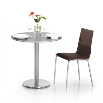 Comprar online mesa redonda laminada Zama 2