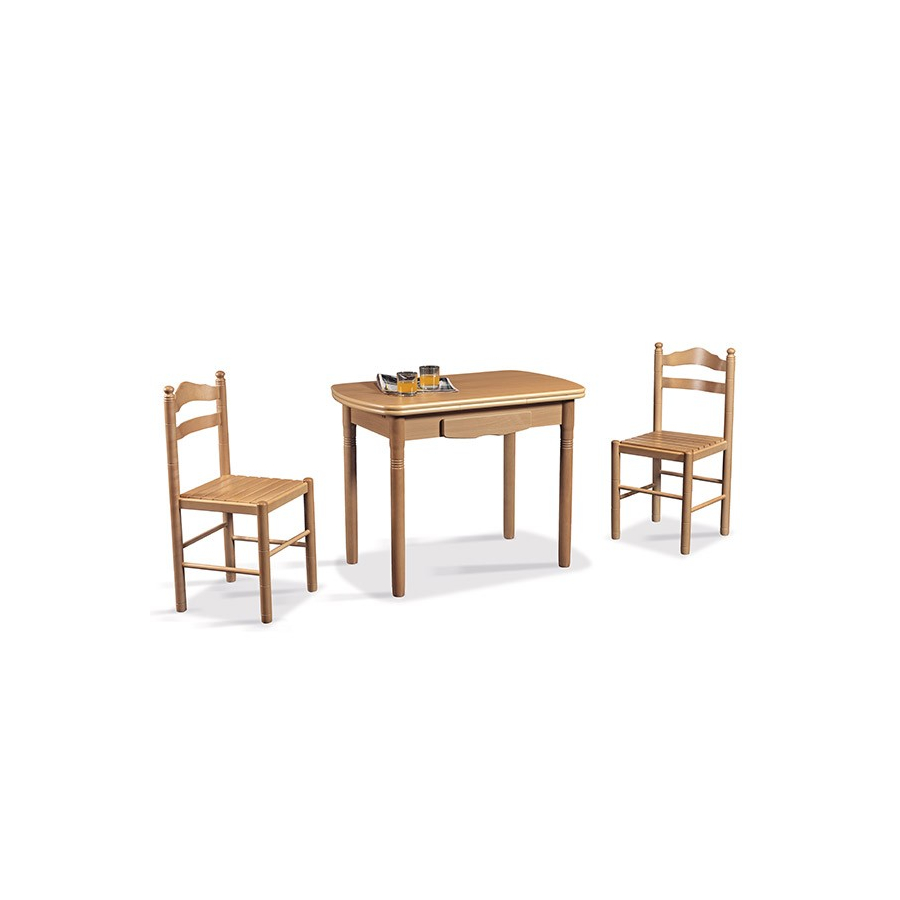 Comprar online mesa rectangular extensible de madera Parma