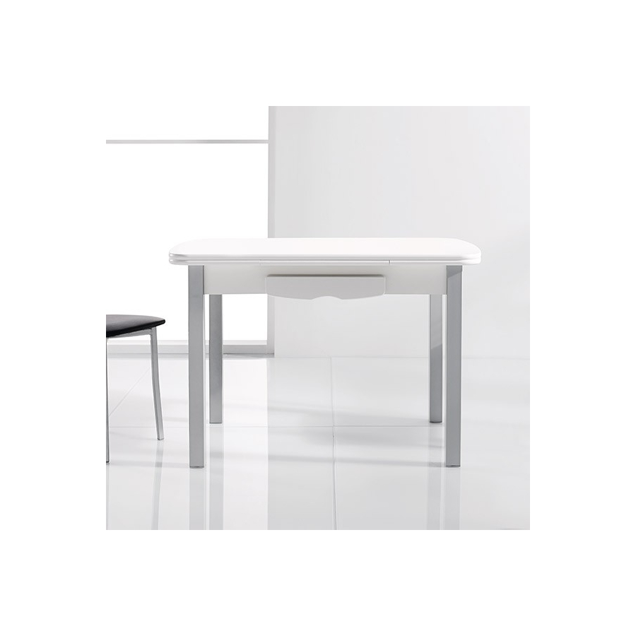 Comprar online mesa rectangular extensible de madera Ibiza en Muebles Lara