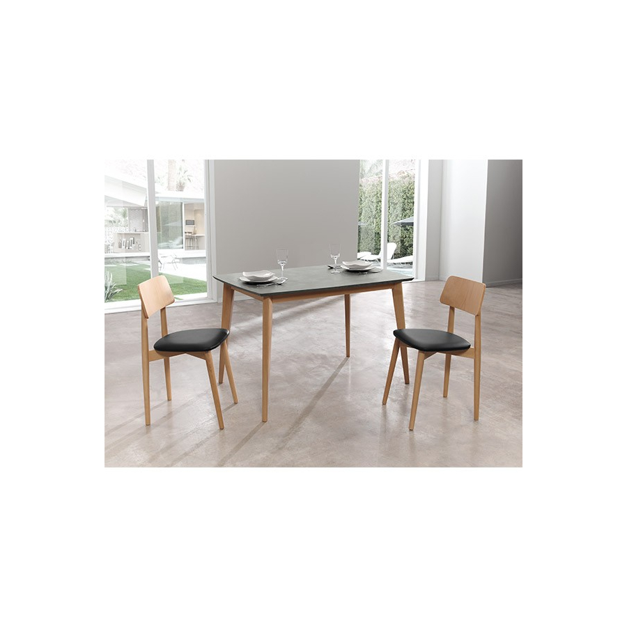 Comprar mesa de madera fija Iris en Muebles Lara