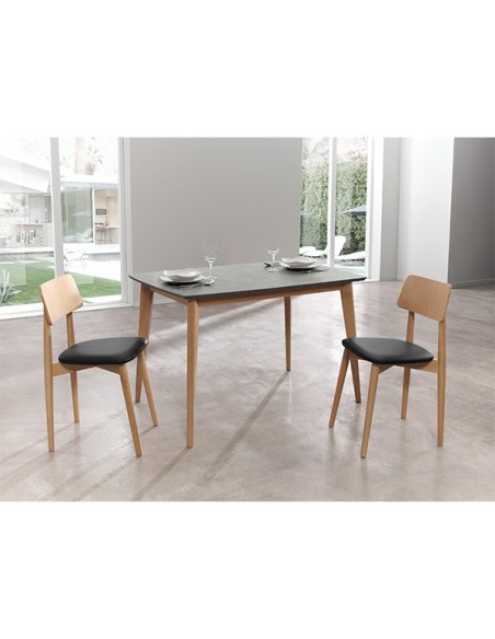 Comprar mesa de madera fija Iris en Muebles Lara