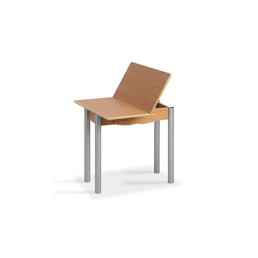 Comprar online mesa rectangular de madera laminada Elsa Libro en Muebles Lara