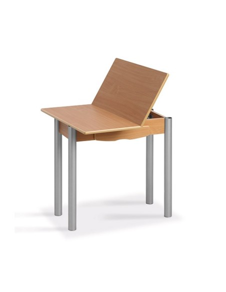 Comprar online mesa rectangular de madera laminada Elsa Libro en Muebles Lara