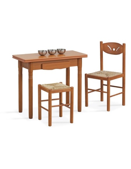 Comprar online mesa rectangular de madera Elsa