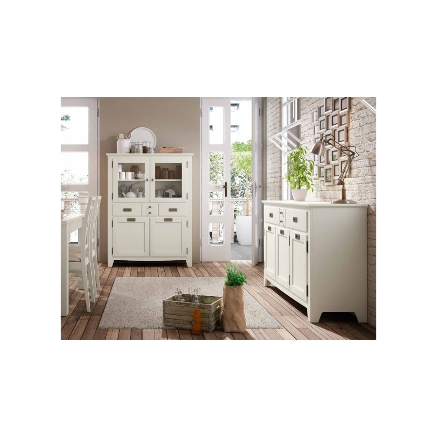 Vitrina rústica en Muebles Lara