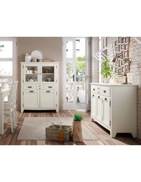 Vitrina rústica en Muebles Lara