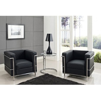 Sillón Le Corbusier negro | Sillones en Muebles Lara 2