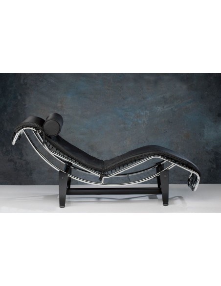 Chaiselongue Le Corbusier negra | Sillones en Muebles Lara