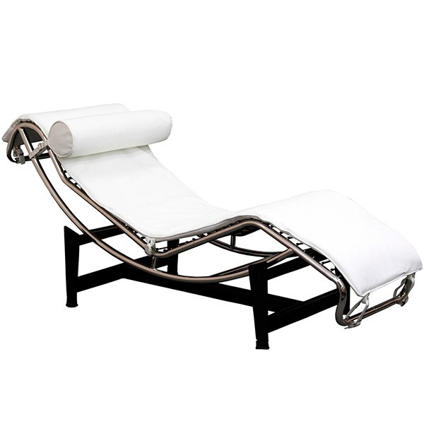 Comprar online chaiselongue Le Corbusier blanca.