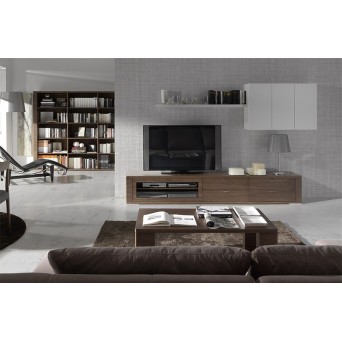 Salón Zoe 5, de Loyra, en chapa de madera natural y lacados 2