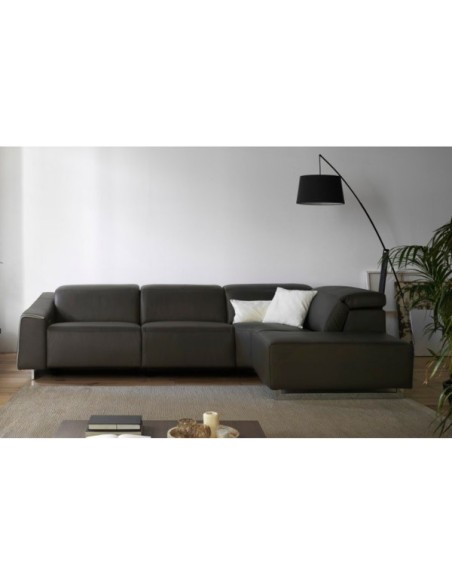 Chaiselongue piel Lugano Gamamobel