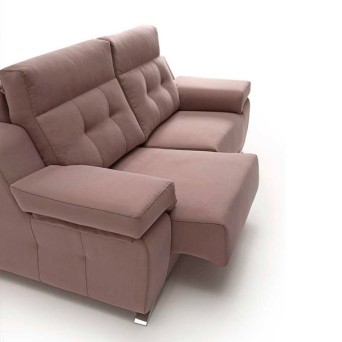 Sofá Mare de diseño moderno y estructura de pino, con asientos deslizantes que invitan al descanso 2