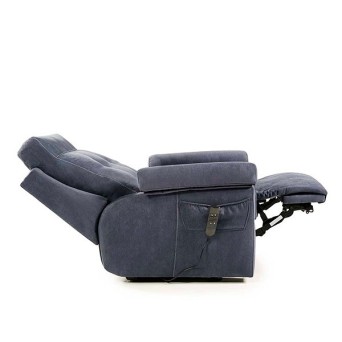 Sillón relax Bego tapizado en tela y eléctrico 2