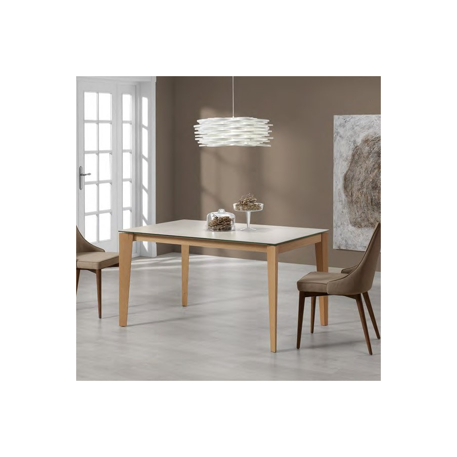 Modelo de mesa rectangular extensible Geo