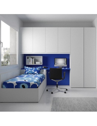 Comprar online dormitorio juvenil con cama abatible