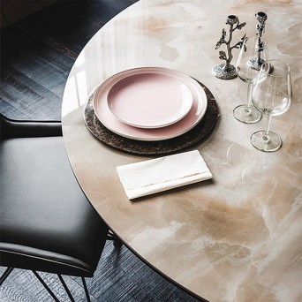 Comprar mesa Eliot Keramik Round de Cattelan Italia 2