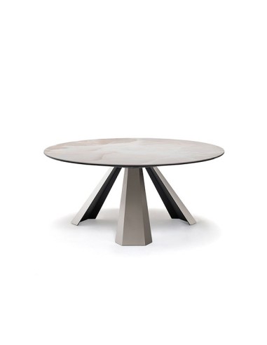 Comprar mesa Eliot Keramik Round de Cattelan Italia