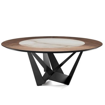 Comprar mesa Skorpio Round Ker Wood