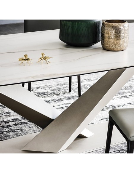 Mesa Stratos Keramik | Cattelan Italia en Muebles Lara