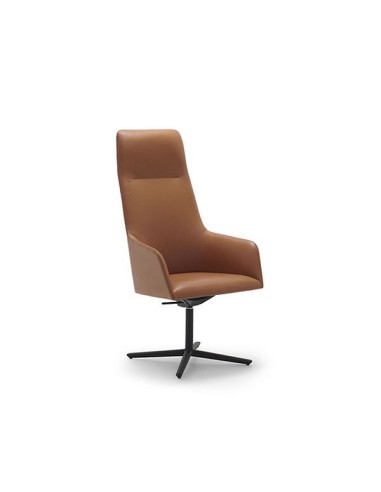 Silla de oficina con respaldo alto modelo 1491 de Andreu World