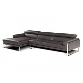 Sofá Romeo fijo con chaiselongue de Calia Italia