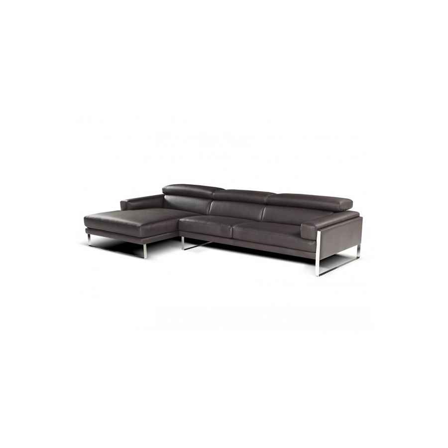 Sofá Romeo fijo con chaiselongue de Calia Italia
