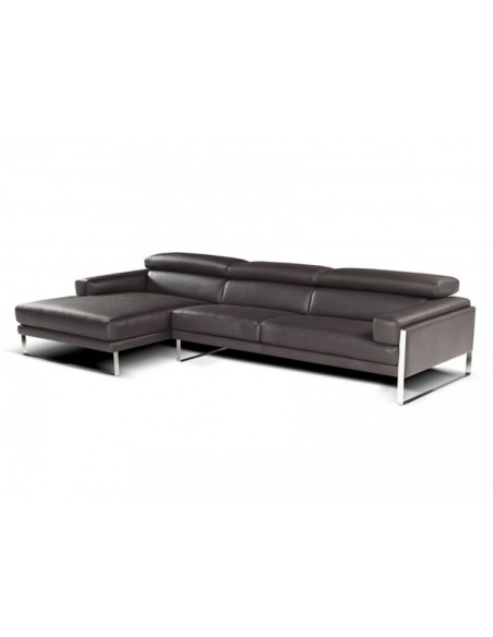 Sofá Romeo fijo con chaiselongue de Calia Italia