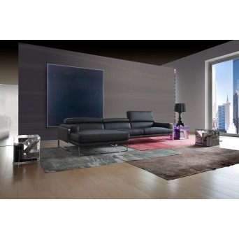 Sofá Romeo fijo con chaiselongue de Calia Italia 2