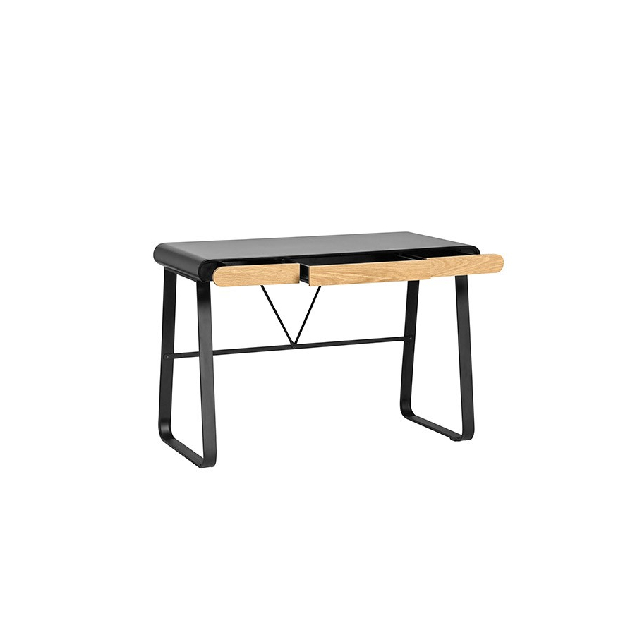 Pack escritorio astrid con cajones y silla roma regulable para teletrabajo