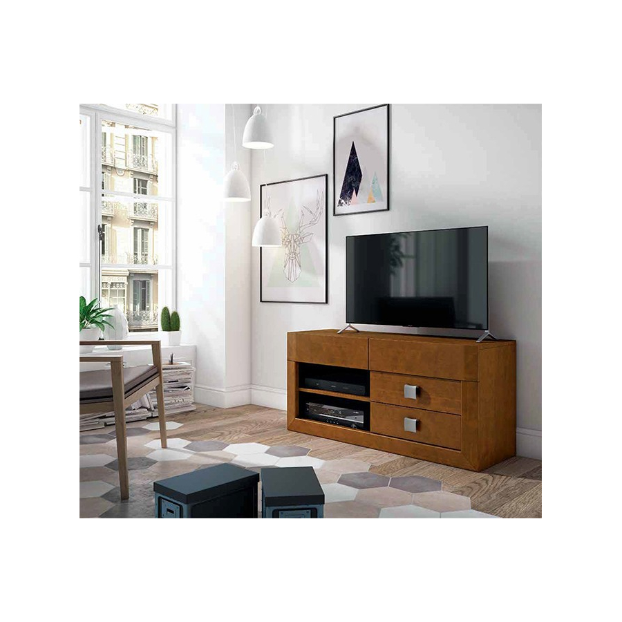 Mueble Televisión Nogal Muebles Lara