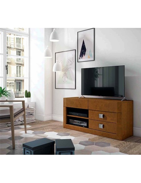 Mueble Televisión Nogal Muebles Lara
