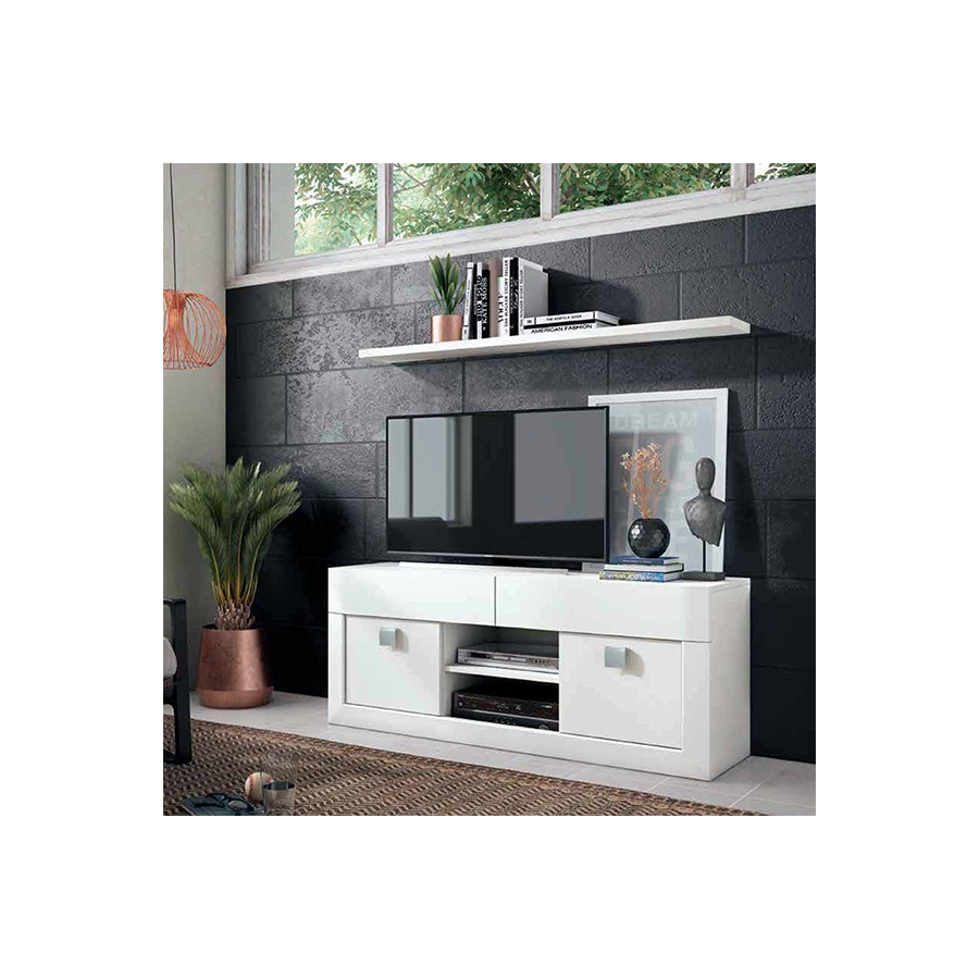 Mueble TV Neva 615 en color nieve