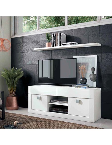 Mueble TV Neva 615 en color nieve