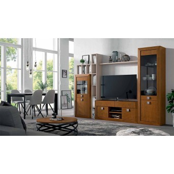 Salón Neva 606, fabricado en melamina y madera de pino 2